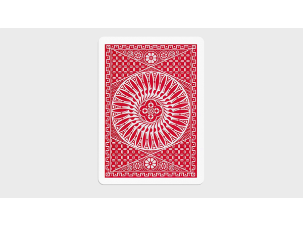 Tally Ho Circle Back Gaff Pack Red (6 Cards) by The Hanrahan Gaff Company