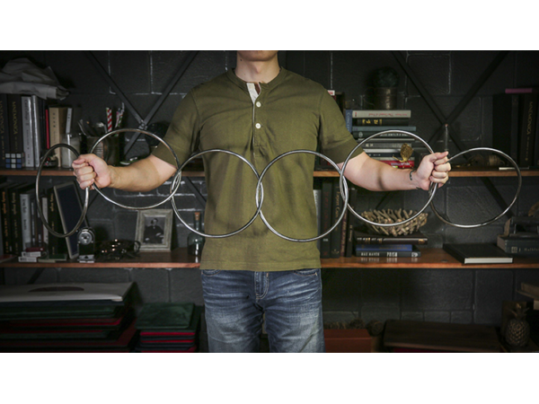 Michael Ammar Linking Rings / 5 Ring Set by Michael Ammar & TCC