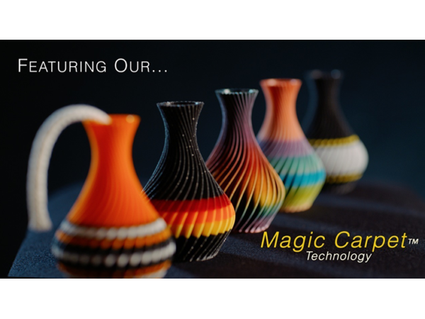The American Prayer Vase Genie Bottle RAINBOW PASTEL by Big Guy's Magic