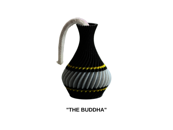 The American Prayer Vase Genie Bottle THE BUDDHA by Big Guy's Magic