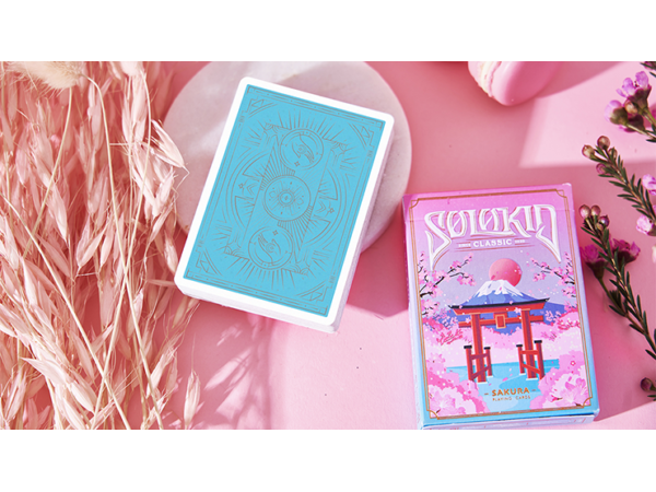 Solokid Sakura (Pink) Playing Cards by BOCOPO