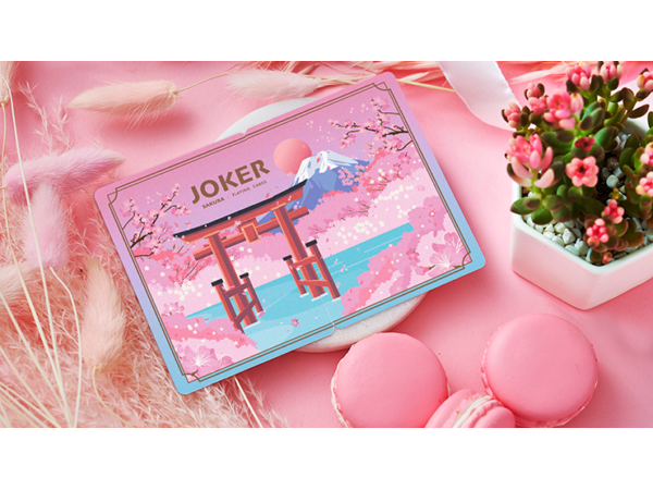 Solokid Sakura (Pink) Playing Cards by BOCOPO