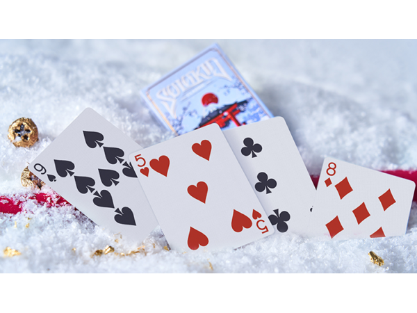 Solokid Sakura (Blue) Playing Cards by BOCOPO