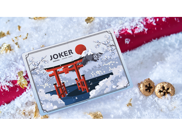 Solokid Sakura (Blue) Playing Cards by BOCOPO