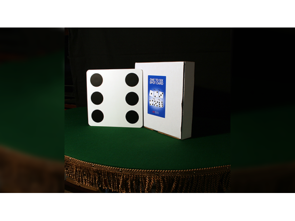 1 TO 6 SPOT CARD by Martin Lewis