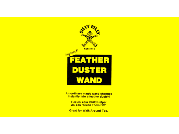 Feather Duster Wand (GREEN)- Silly Billy