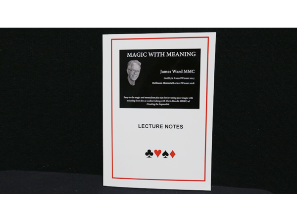 MAGIC WITH MEANING by James A Ward - Book