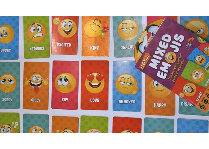 Hoyle Mixed Emojis Playing Cards by US Playing Card