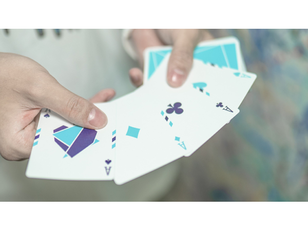 Flexible Gradients Blue Playing Cards by TCC