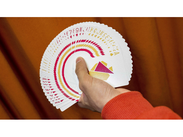 Flexible Gradients Orange Playing Cards by TCC