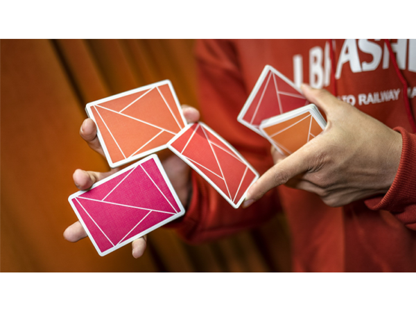Flexible Gradients Orange Playing Cards by TCC