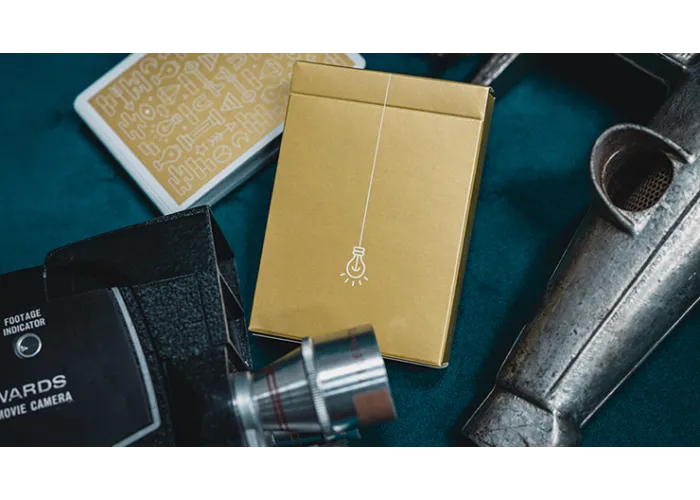 Gold ICON Playing Cards by Riffle Shuffle