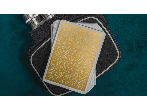 Gold ICON Playing Cards by Riffle Shuffle