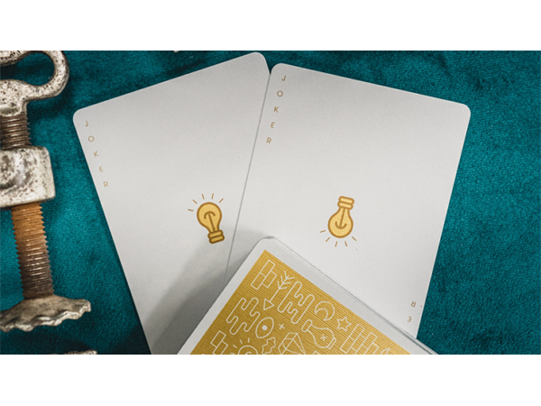 Gold ICON Playing Cards by Riffle Shuffle