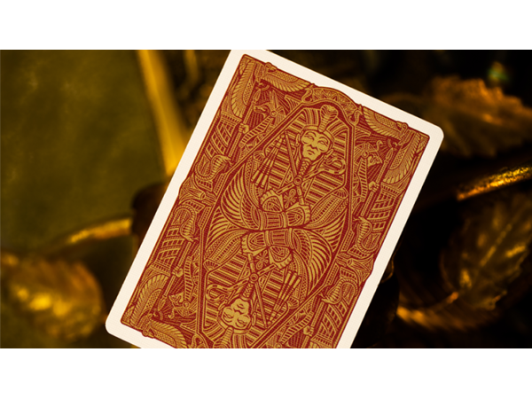 Gods of Egypt (Red) Playing Cards by Divine Playing Cards
