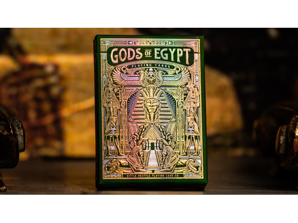 Gods of Egypt (Golden Oasis) Playing Cards by Divine Playing Cards