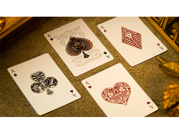 Gods of Egypt (Blue) Playing Cards by Divine Playing Cards