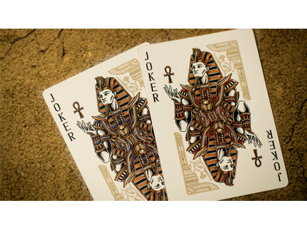 Gods of Egypt (Blue) Playing Cards by Divine Playing Cards