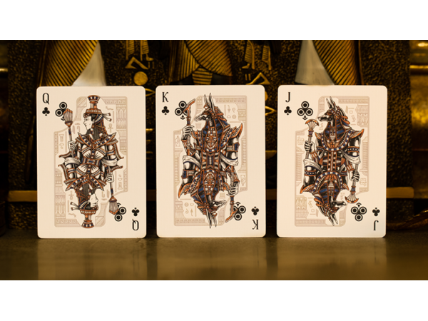 Gods of Egypt (Blue) Playing Cards by Divine Playing Cards