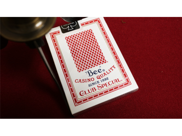 Bee Lotus Casino Grade (Red) Playing Cards