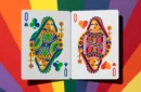 DKNG Rainbow Wheels (6 Seater Box Set) Playing Cards by Art of Play – Image 6