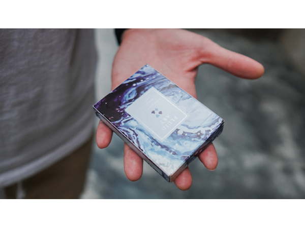 Fluid Art Blue (Standard Edition) Playing Cards
