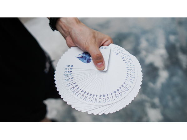 Fluid Art Blue (Standard Edition) Playing Cards