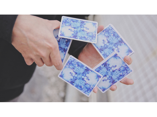 Fluid Art Blue (Standard Edition) Playing Cards