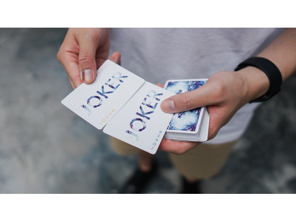 Fluid Art Blue (Standard Edition) Playing Cards