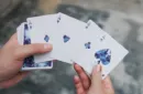 Fluid Art Blue (Standard Edition) Playing Cards – Image 2