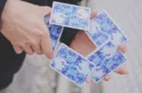 Fluid Art Blue (Standard Edition) Playing Cards – Image 3