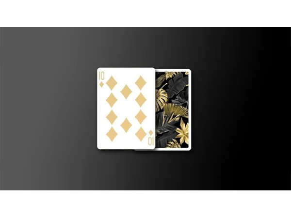 Monstera (Black) Playing Cards by TCC Presents