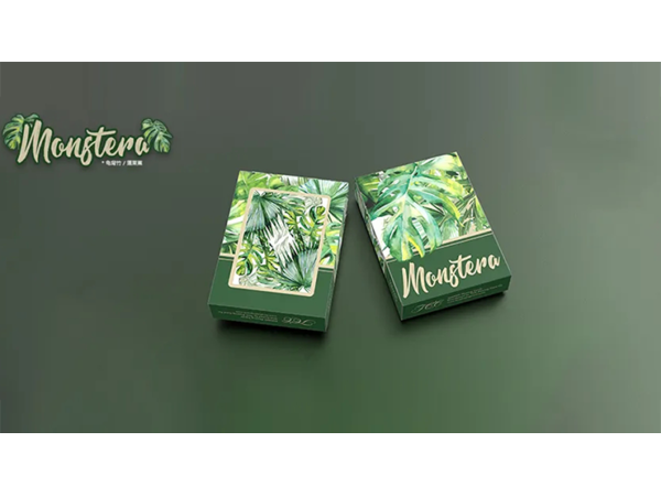 Monstera (Green) Playing Cards by TCC Presents