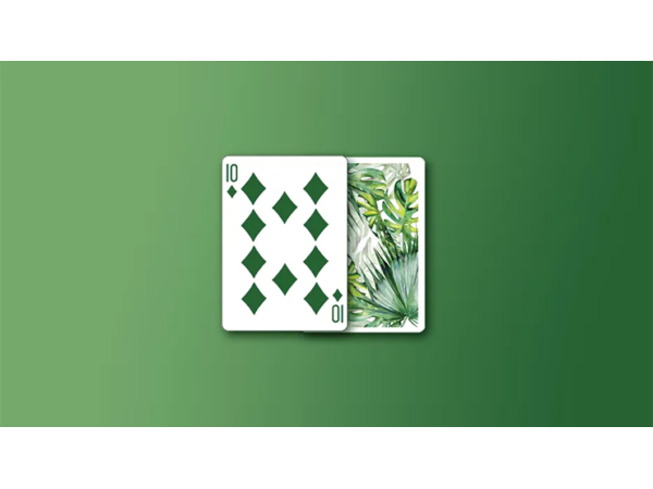 Monstera (Green) Playing Cards by TCC Presents