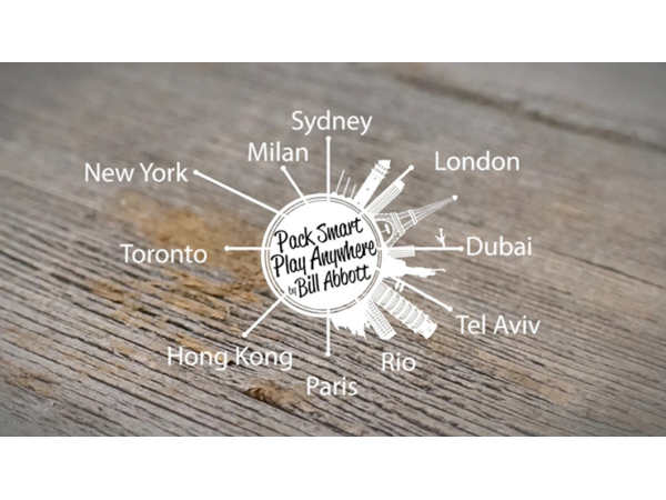 Pack Smart Play Anywhere 1 PSPA (Gimmicks and Online Instructions) by Bill Abbott