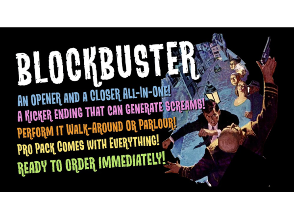 Blockbuster (Gimmicks and Online Instructions) by Bill Abbott