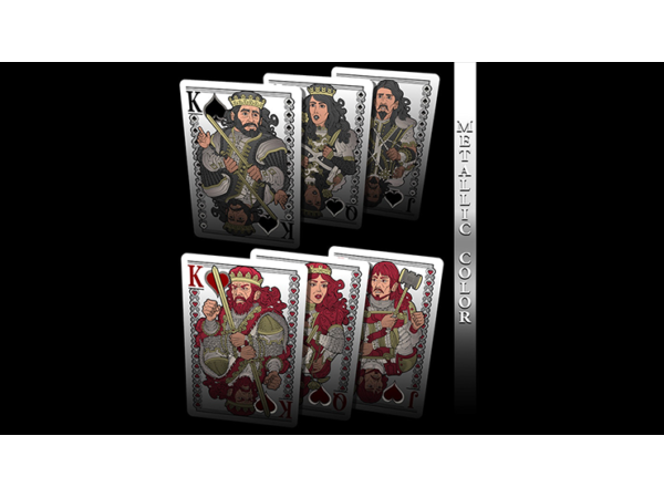 Bicycle VeniVidiVici Metallic Playing Cards by Collectable Playing Cards