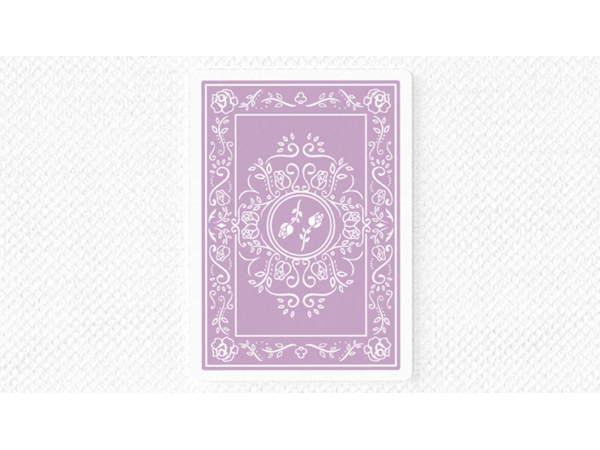 Black Roses Lavender (Marked) Edition Playing Cards