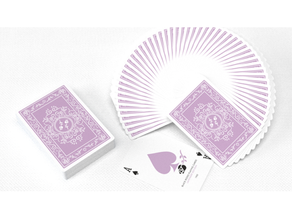 Black Roses Lavender (Marked) Edition Playing Cards
