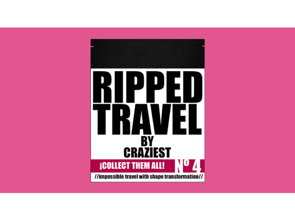 RIPPED TRAVEL (Blue Gimmicks and Online Instruction) by Craziest