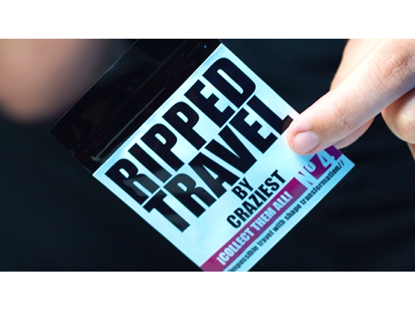RIPPED TRAVEL (Blue Gimmicks and Online Instruction) by Craziest