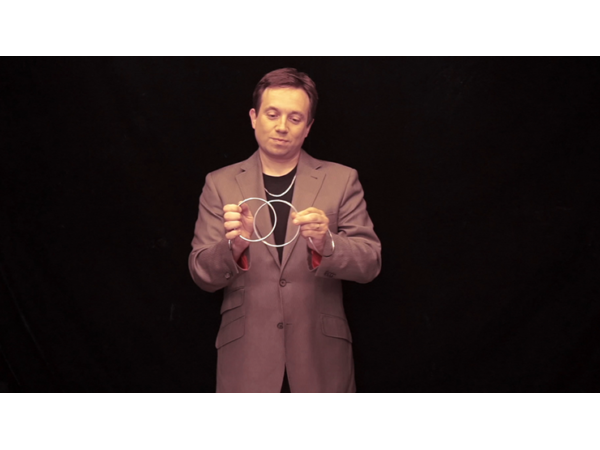 GIR Ring Set BLACK CHROME (Gimmick and Online Instructions) by Matthew Garrett