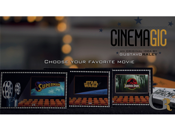 CINEMAGIC JURASIC PARK (Gimmicks and Online Instructions) by Gustavo Raley