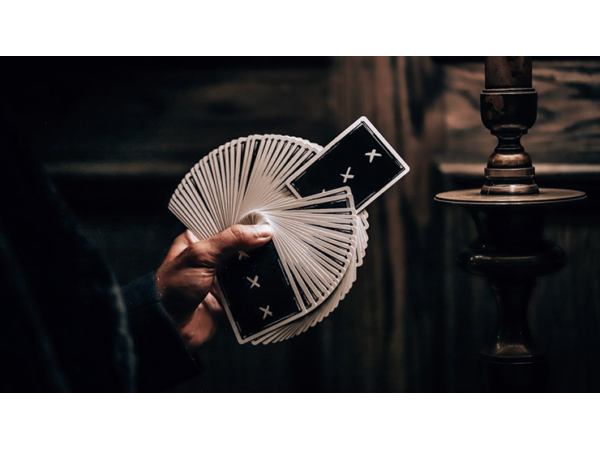 X Deck (Black) Playing Cards by Alex Pandrea