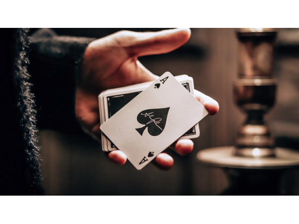 X Deck (Black) Playing Cards by Alex Pandrea