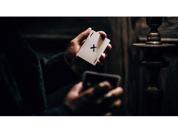 X Deck (Black) Playing Cards by Alex Pandrea