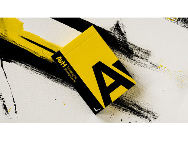 AvH: Typographic Playing Cards by Luke Wadey