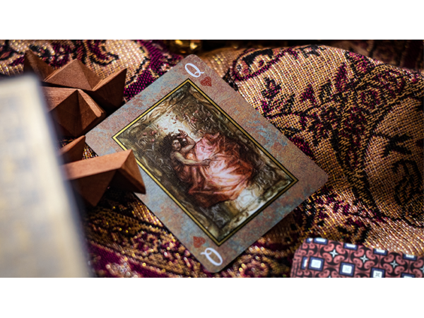 Gilded Limited Edition 2020 National Playing Card Deck Pandora's Box (Red & Gold) (Dissent) by Seasons Playing Card