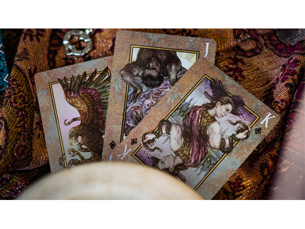 Gilded Limited Edition 2020 National Playing Card Deck Pandora's Box (Red & Gold) (Dissent) by Seasons Playing Card