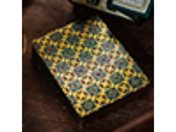 Gilded Limited Edition 2020 National Playing Card Deck Pandora's Box (Green & Gold) (Disease) by Seasons Playing Card